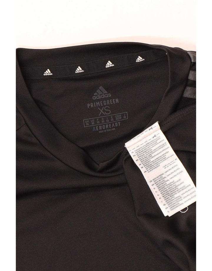 Adidas Herre Aeroready T-Shirt Top XS Sort Polyester