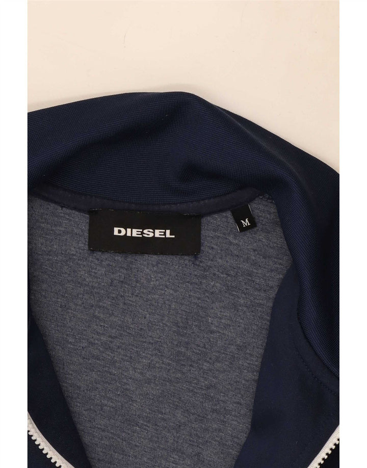 Diesel Træningsdragt til mænd Topjakke Medium Marineblå Colourblock Polyester
