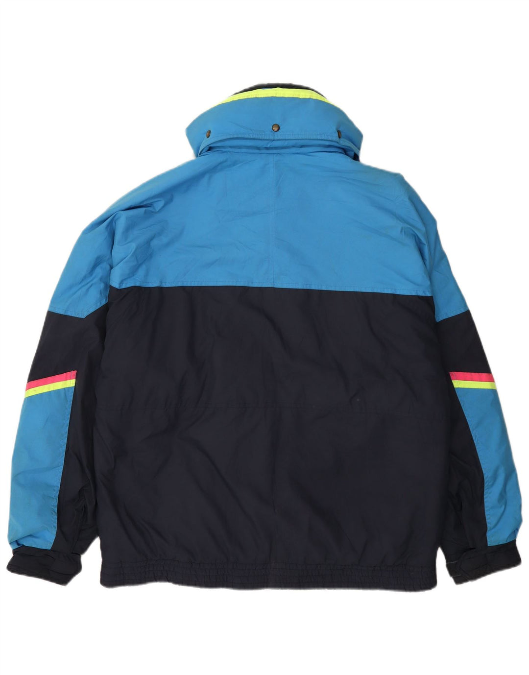 Sergio Tacchini Herre Skijakke UK 42 XL Navy Blue Colourblock Polyester