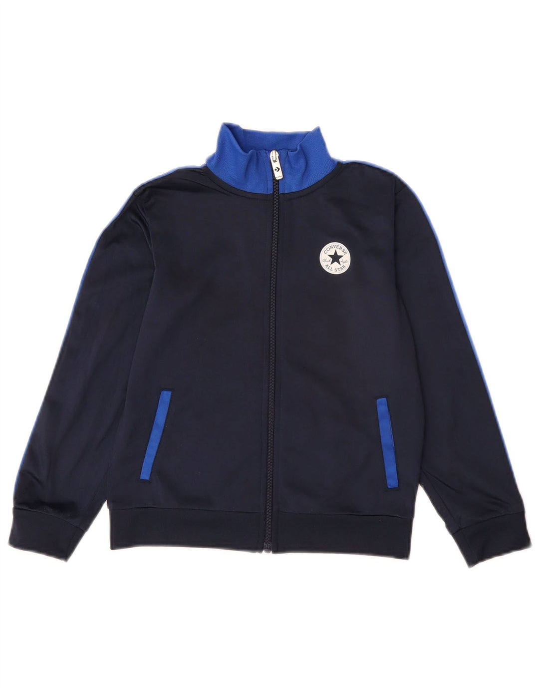 Converse Boys Chuck Taylor Træningsdragt Topjakke 6-7 år Large Navy Blue