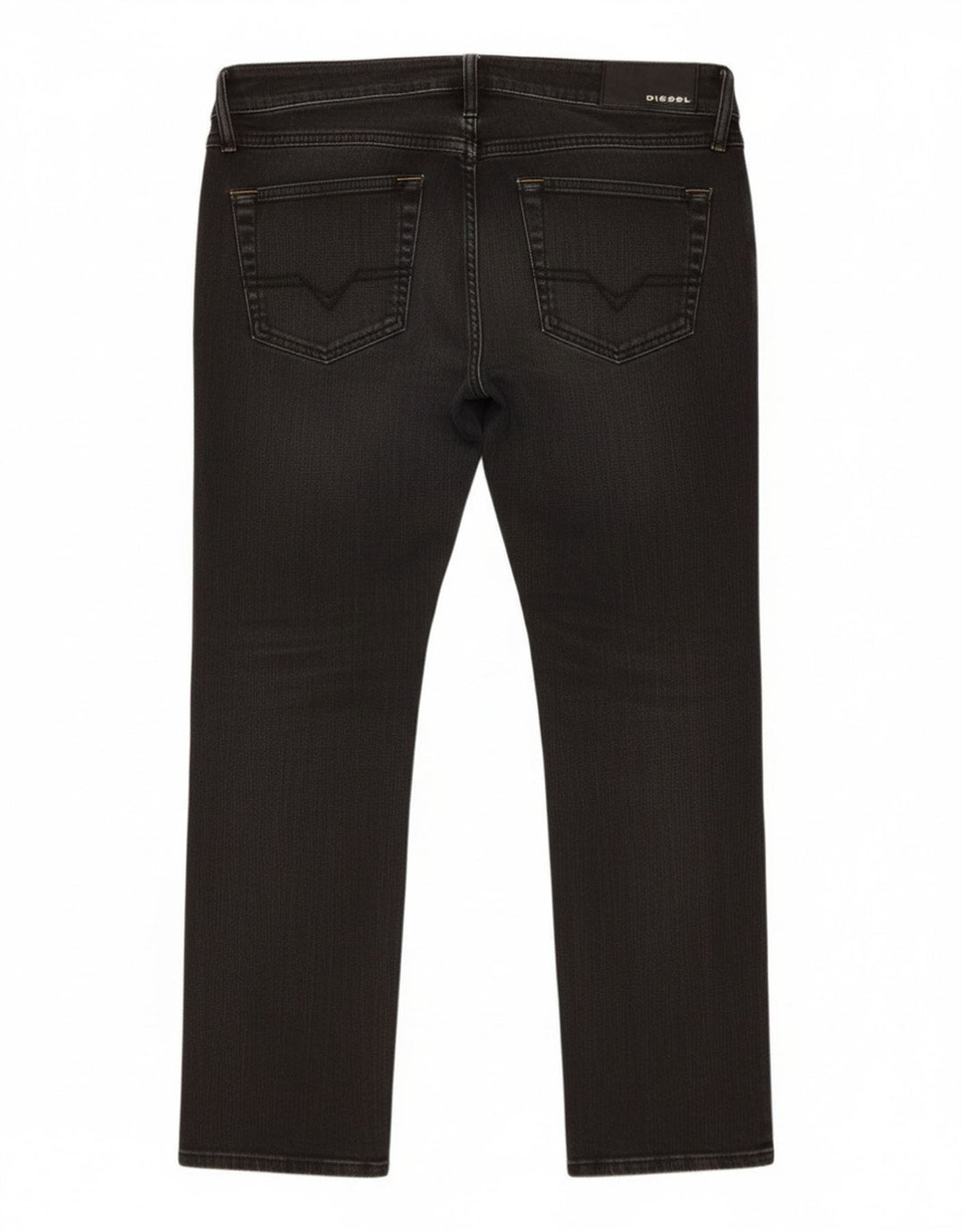 Diesel Dame Matic Stretch Straight Jeans W31 L26 Sort Bomuld