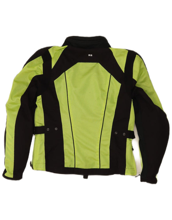 Spidi Graphic Racer Jacket UK 10 Small Green Colourblock Polyester