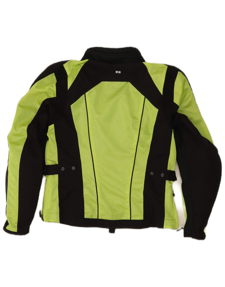 Spidi Graphic Racer Jacket UK 10 Small Green Colourblock Polyester