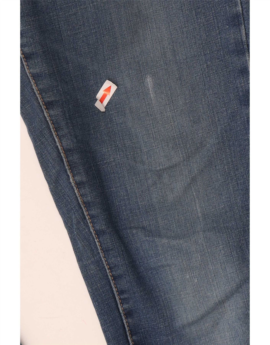 Levi's Dame 312 Distressed Shaping Slim Jeans W28 L27 Blå Bomuld