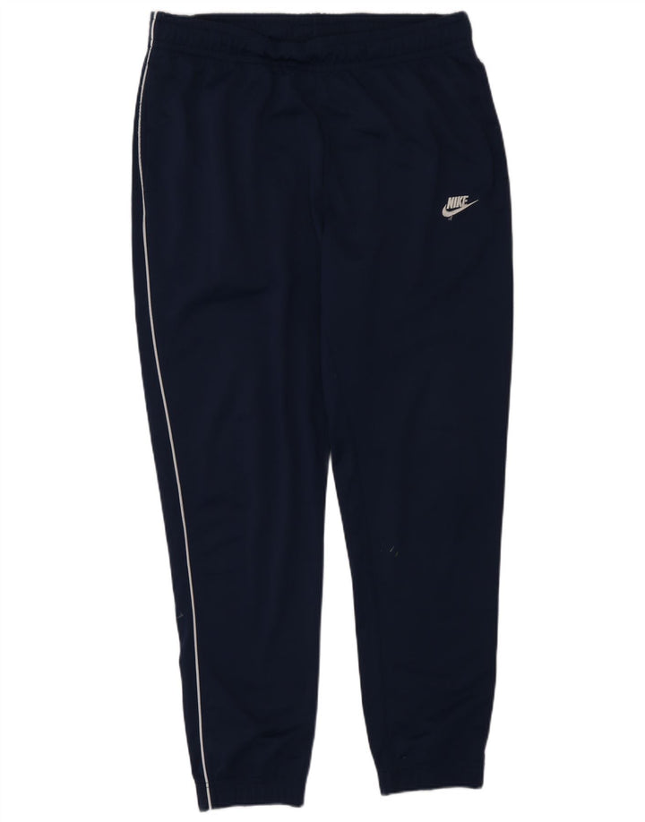 Nike Træningsdragt bukser til mænd Joggers Large Navy Blue Polyester