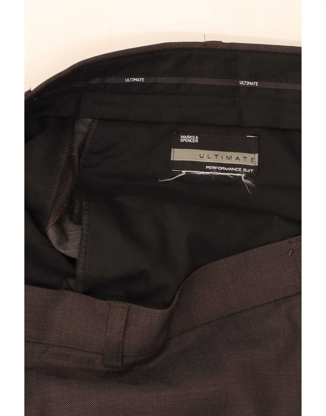 Marks & Spencer Straight Suit Bukser til mænd W40 L29 Grå
