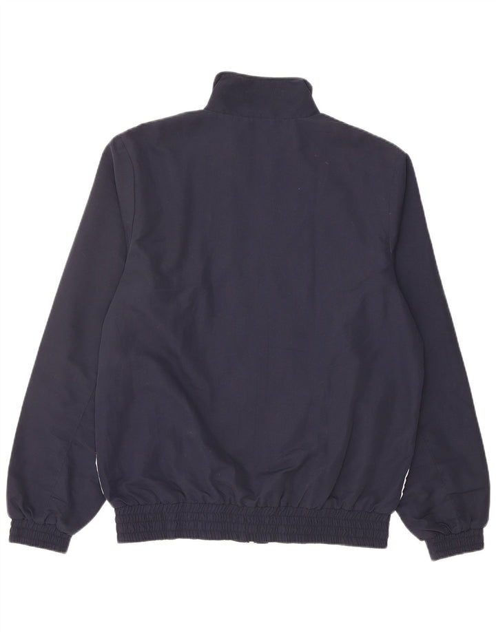 KAPPA Mens Tracksuit Top Jacket Medium Navy Blue Colourblock Polyester