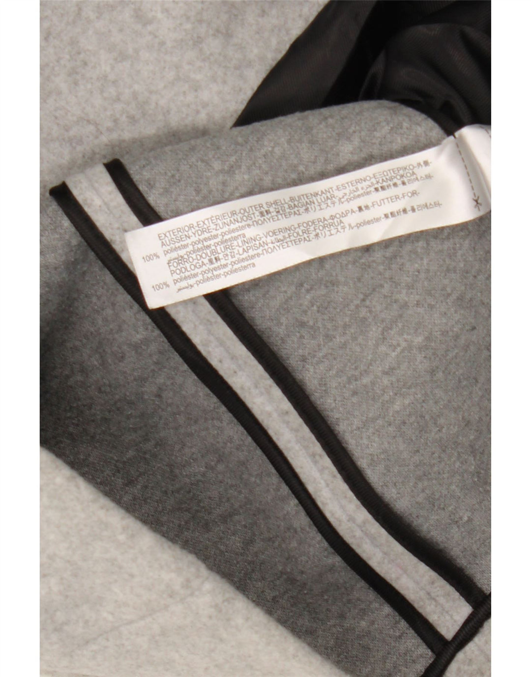 Zara Dame Dobbeltradet Blazer Jacket UK 10 Small Grå Polyester