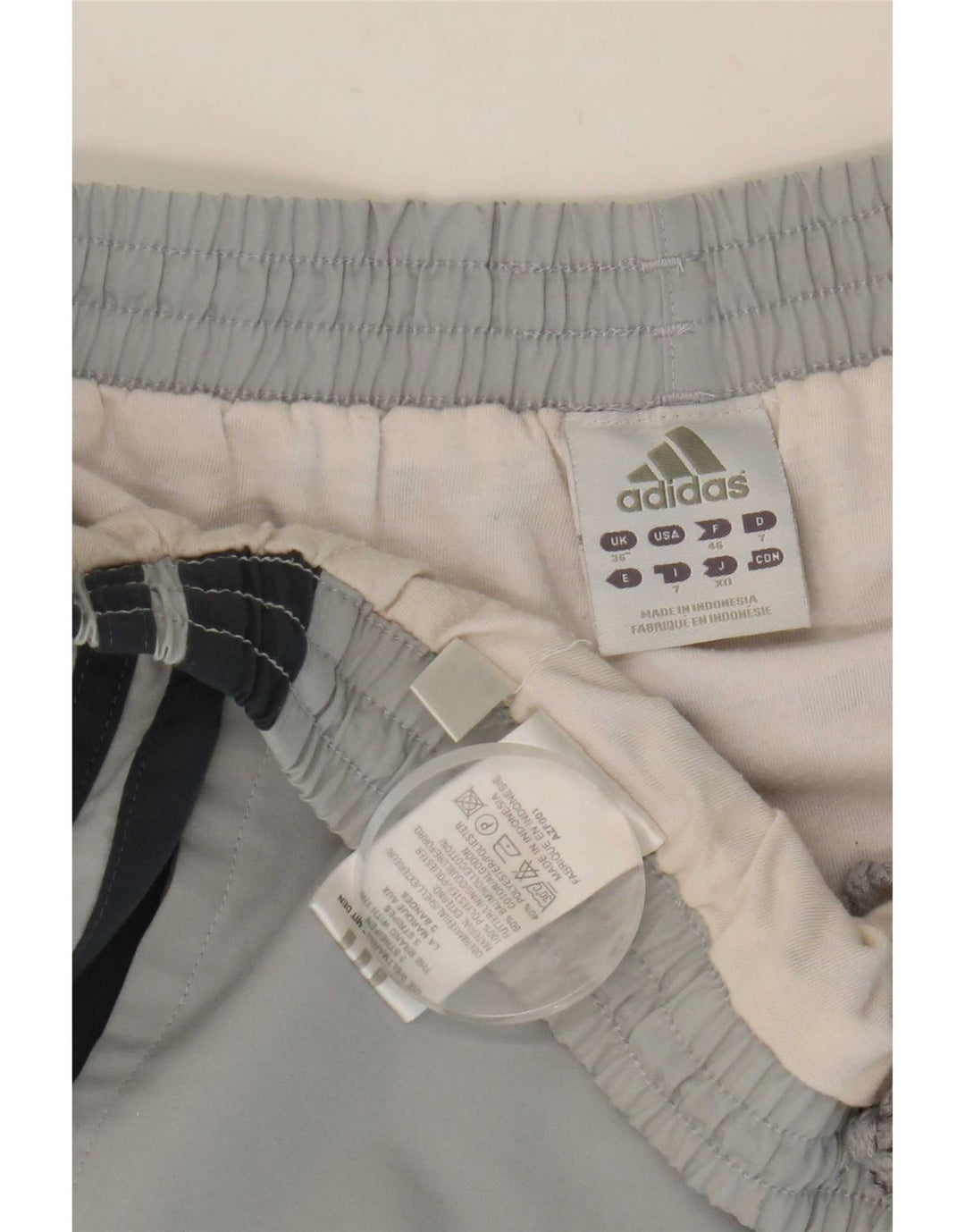Adidas Sportsshorts til mænd Large Grå Colourblock Bomuld