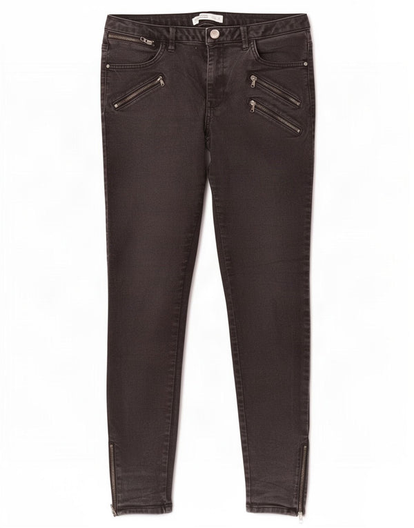Zara Dame Skinny Jeans EU 42 Large W32 L28 Sort