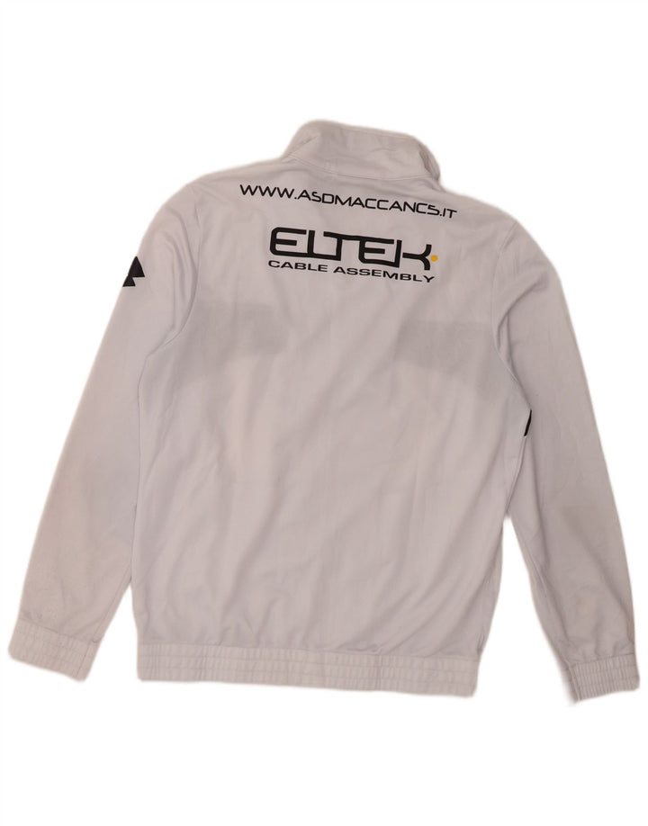 Lotto Herre grafisk træningsdragt Topjakke Medium White Colourblock Polyester