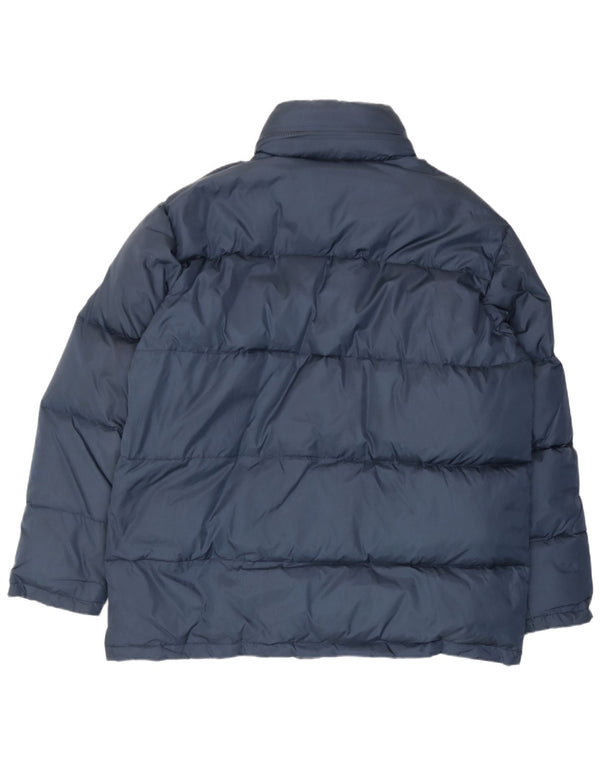 Invicta Herre Hooded Loose Fit Polstret Jakke UK 38 Medium Navy Blue