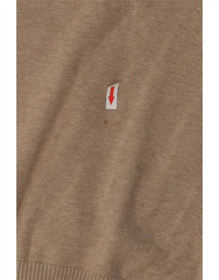 Zara Dame Cardigan Sweater UK 14 Stor Grå Nylon
