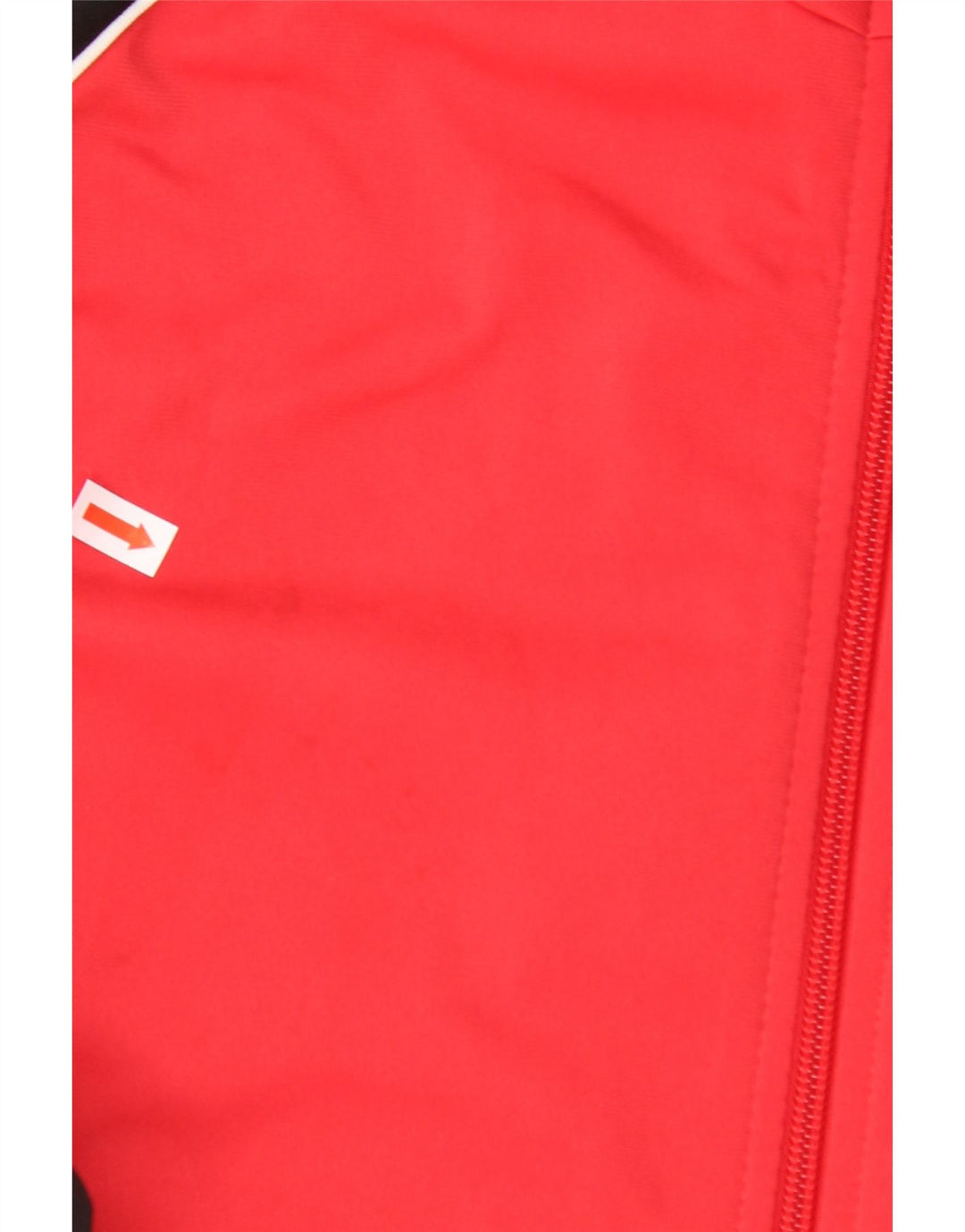 PUMA Boys Tracksuit Top Jacket 15-16 Years Red Colourblock Polyester