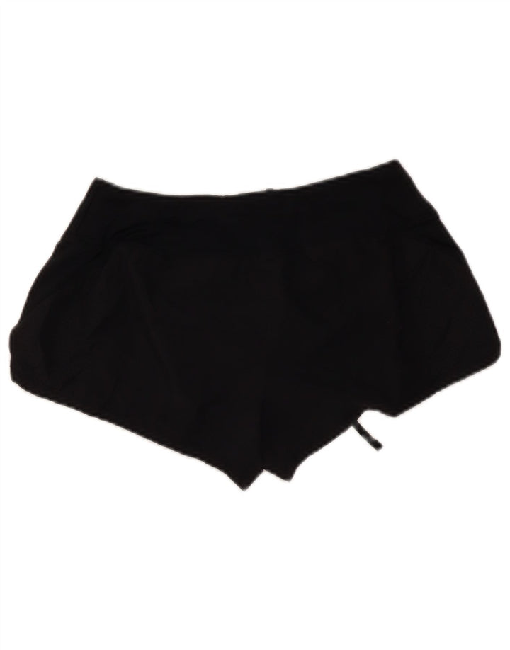 Nike Dame Dri Fit Sport Shorts UK 10 Small Black Polyester