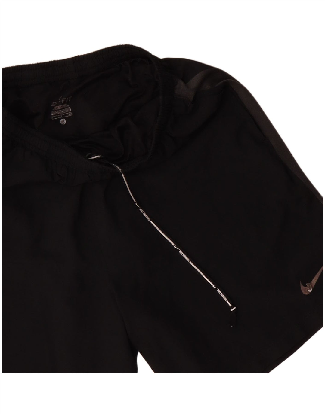 Nike Dri Fit sportsshorts til mænd Small Black Colourblock Polyester