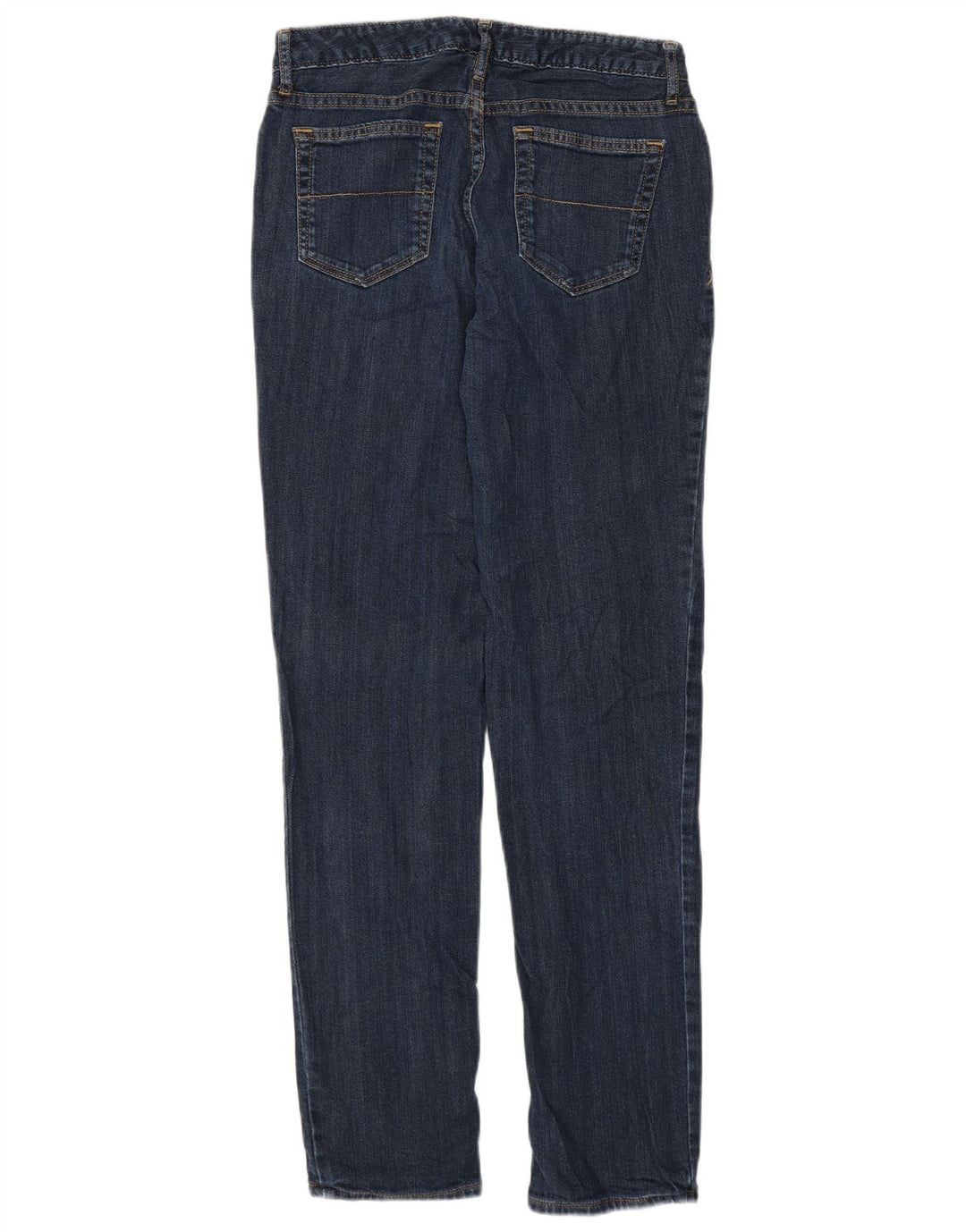 EDDIE BAUER Kvinde Kæreste Lige Jeans US 2 XS W27 L30 Blå
