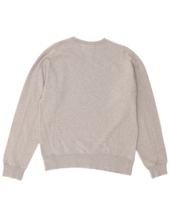 DIADORA Womens Graphic Sweatshirt Jumper UK 14 Medium Grey Colourblock
