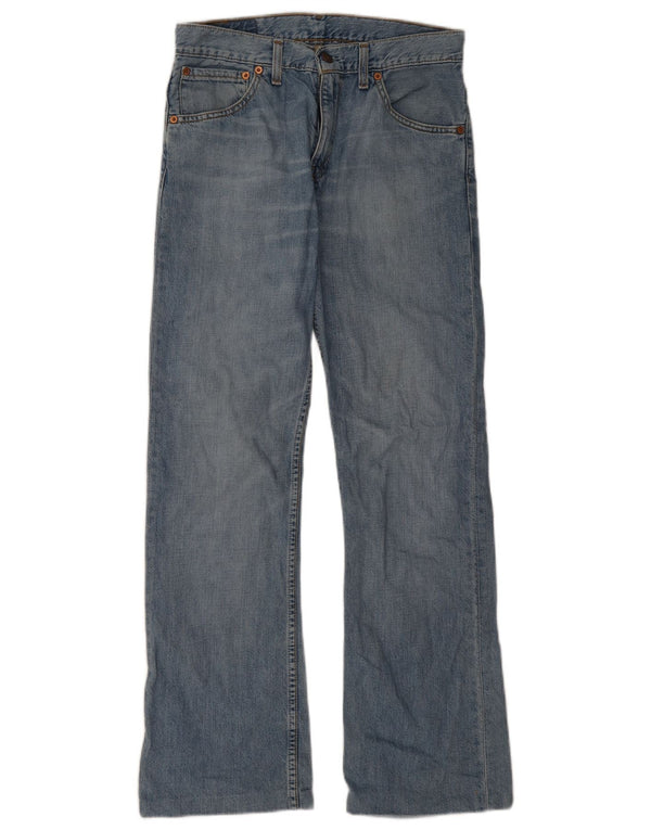 Levi's Mens Bootcut Jeans W29 L30 Blue Cotton