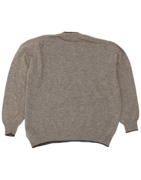 Fila Herre Crew Neck Jumper Sweater 2XL Grå Uld