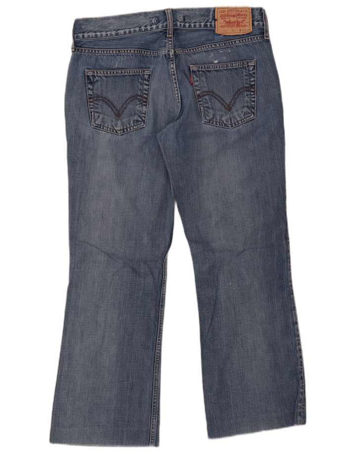 Levi's Dame 557 Bootcut Jeans W32 L27 Blå