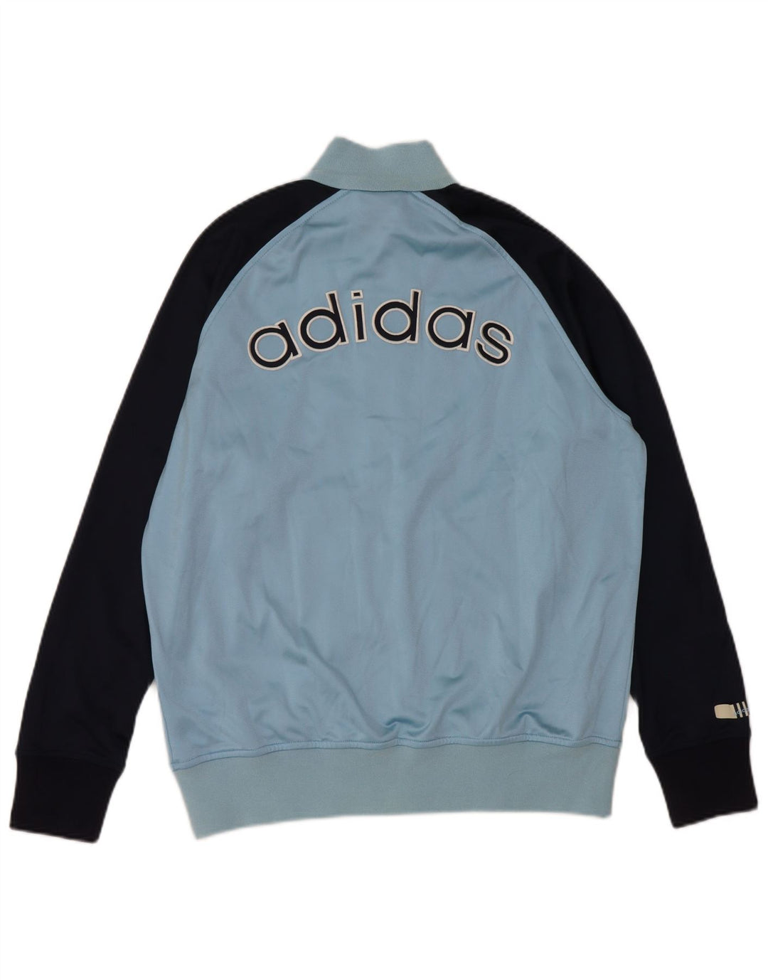 Adidas drenge grafisk træningsdragt topjakke 15-16 år Blue Colourblock