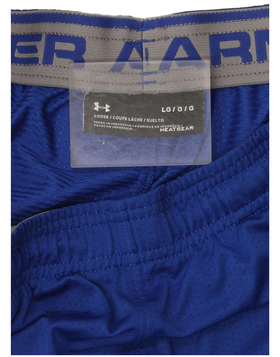 Under Armour Herre Heat Gear Sport Shorts Large Blue