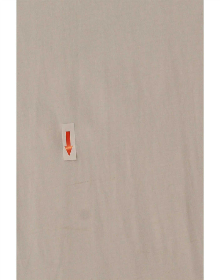 Champion Herre Grafisk T-Shirt Top XL Hvid Colourblock