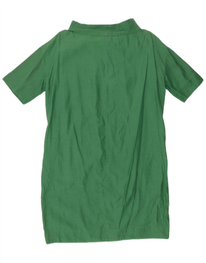 Cos Dame Skede Kjole EU 38 Medium Green Cupro