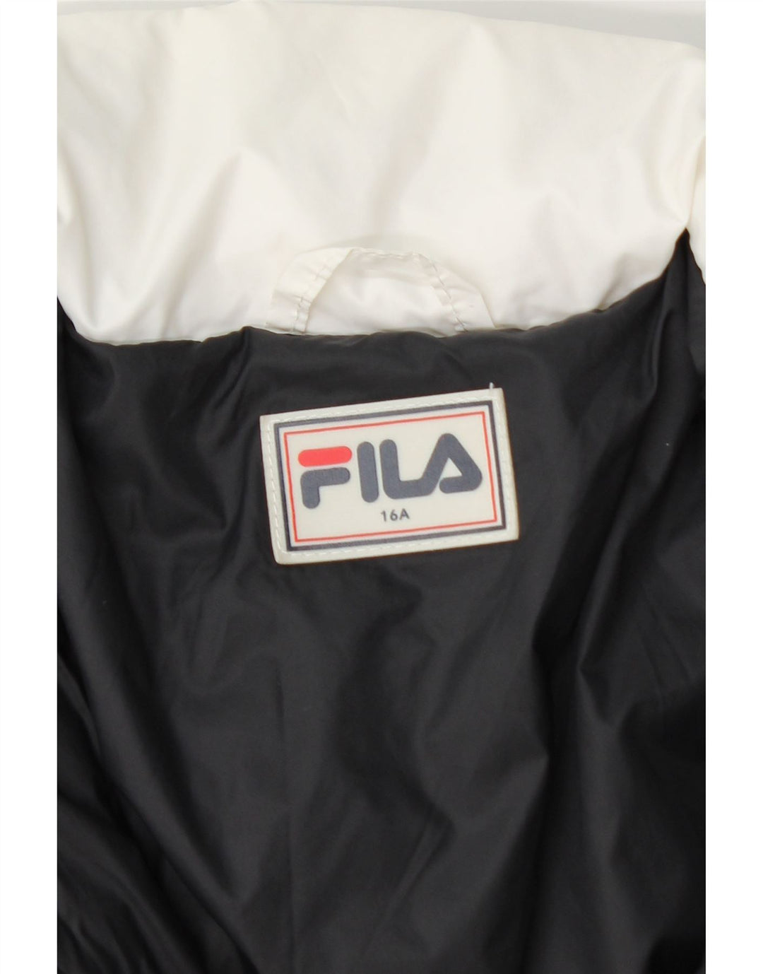 Fila Boys Polstret Hættejakke 15-16 år Flerfarvet Colourblock Nylon