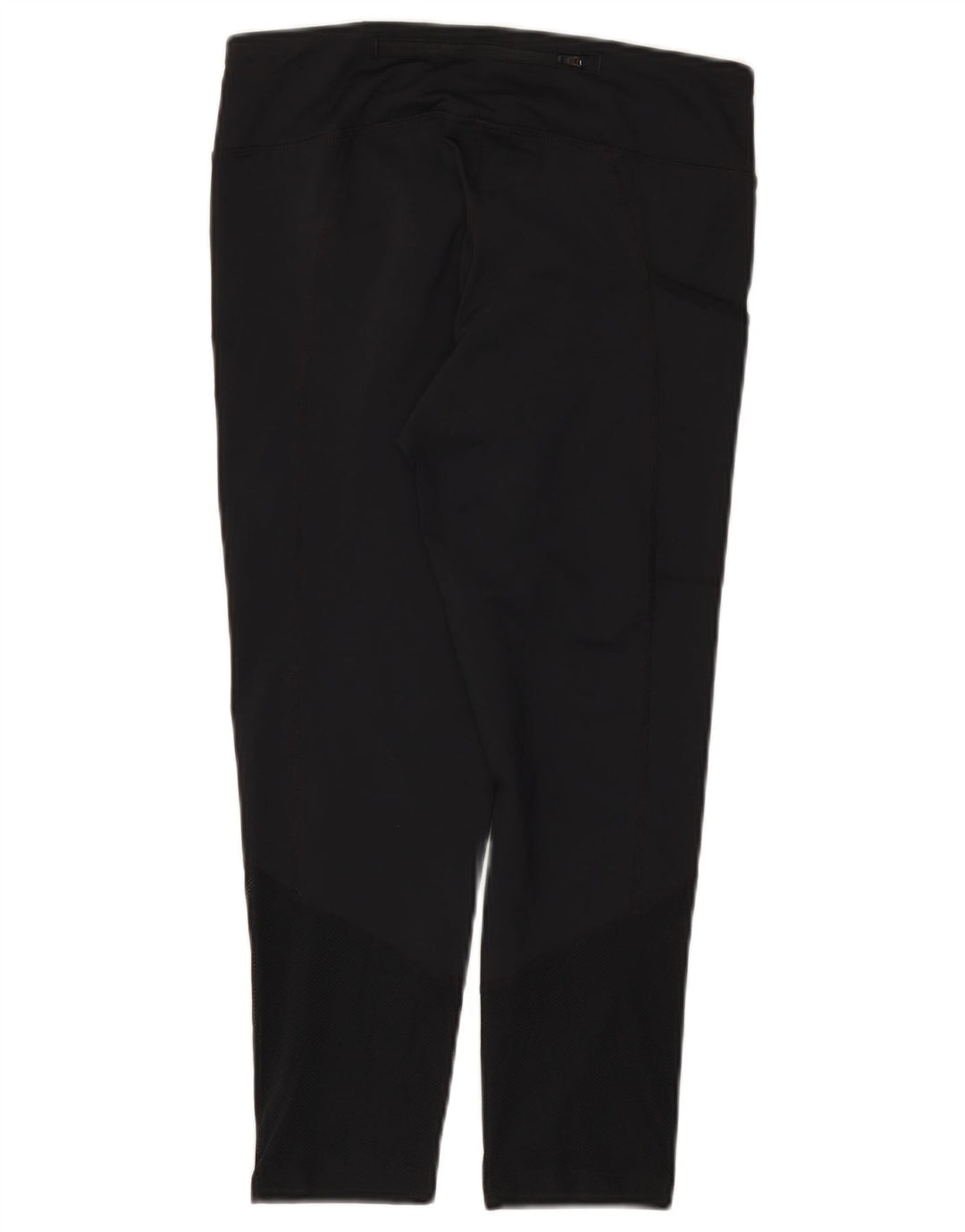 Nike Dame Dri Fit Capri Leggings UK 8 Small Black Polyester