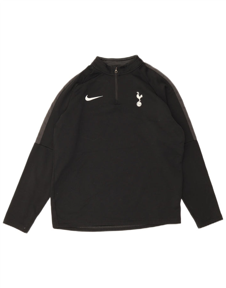 Nike Boys Tottenham Hotspur Pullover Træningsdragt Top 13-14 år XL Sort