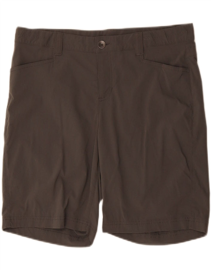 Eddie Bauer Kvinder Casual Shorts US 10 Large W34 Grå Polyamid