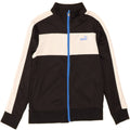 PUMA Boys Tracksuit Top Jacket 10-11 Years Medium Black Colourblock Vintage Puma and Second-Hand Puma from Messina Hembry 