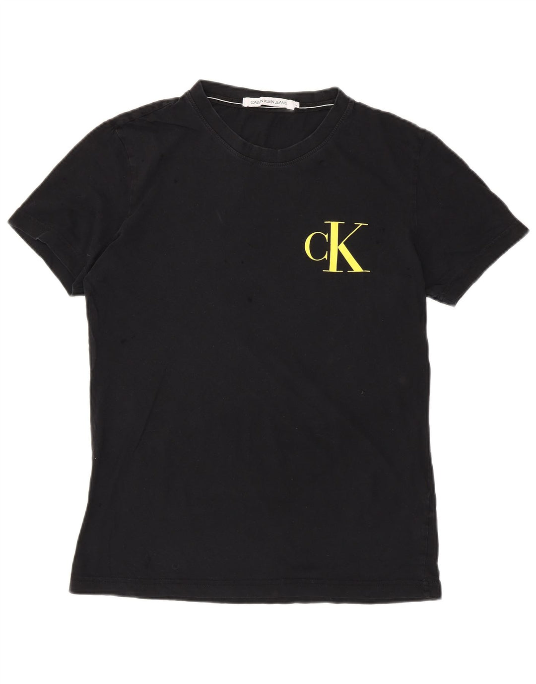 CALVIN KLEIN JEANS Grafisk T-shirt Herre Top Stor Sort