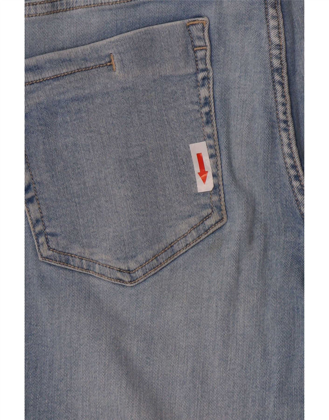 Zara Dame Slim Jeans EU 42 Large W32 L27 Blå