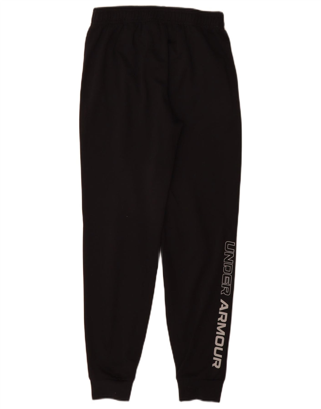 UNDER ARMOUR Girls Tracksuit Trousers Joggers 9-10 Years Medium  Black