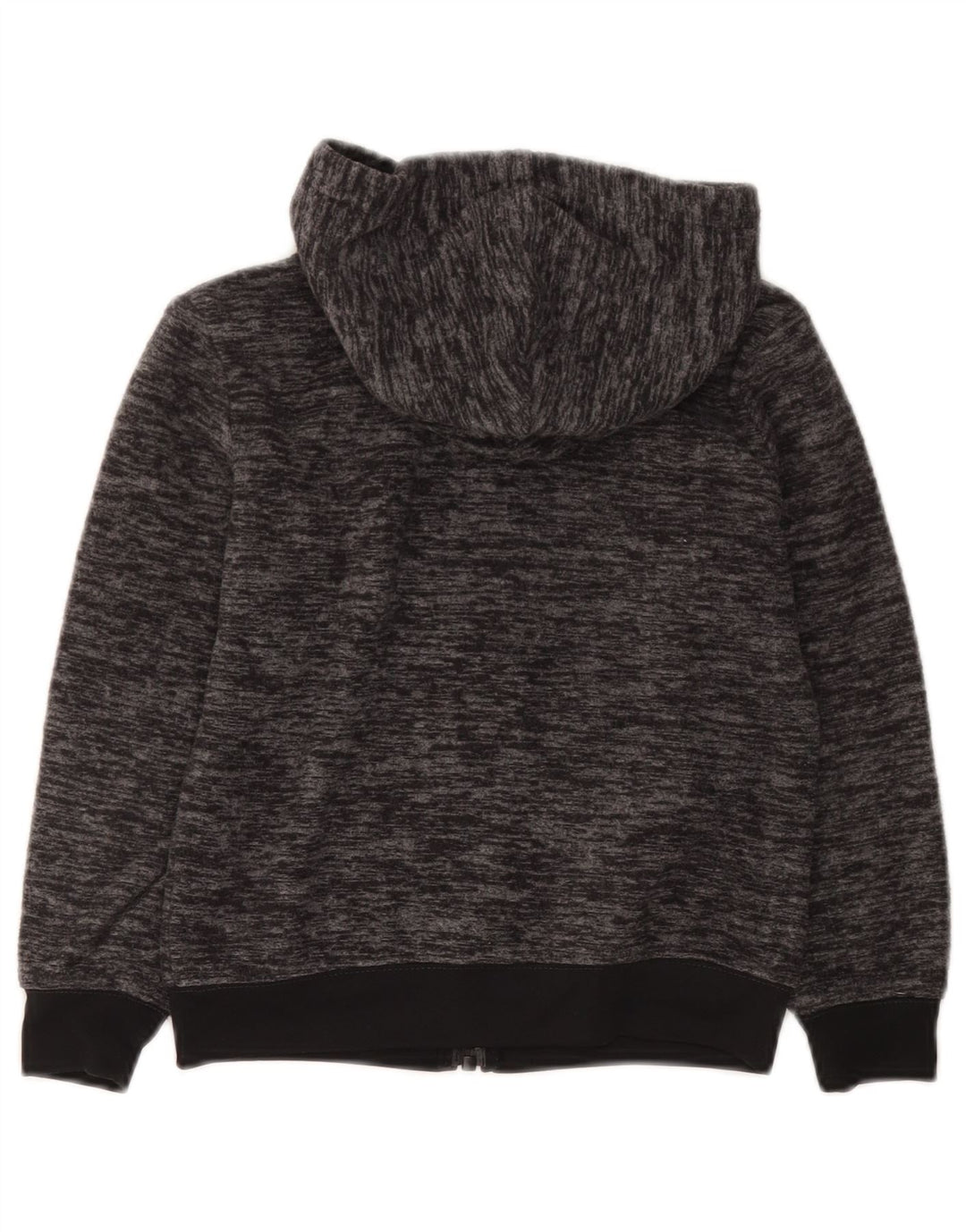 Nike hættetrøje med lynlås til drenge 6-7 år Large Grå Flecked