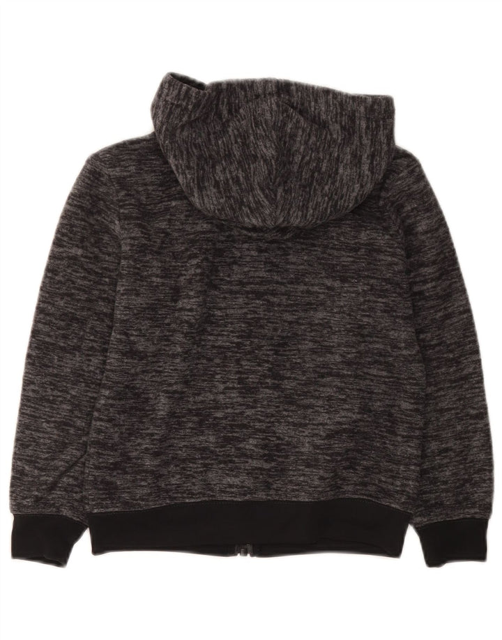 Nike hættetrøje med lynlås til drenge 6-7 år Large Grå Flecked