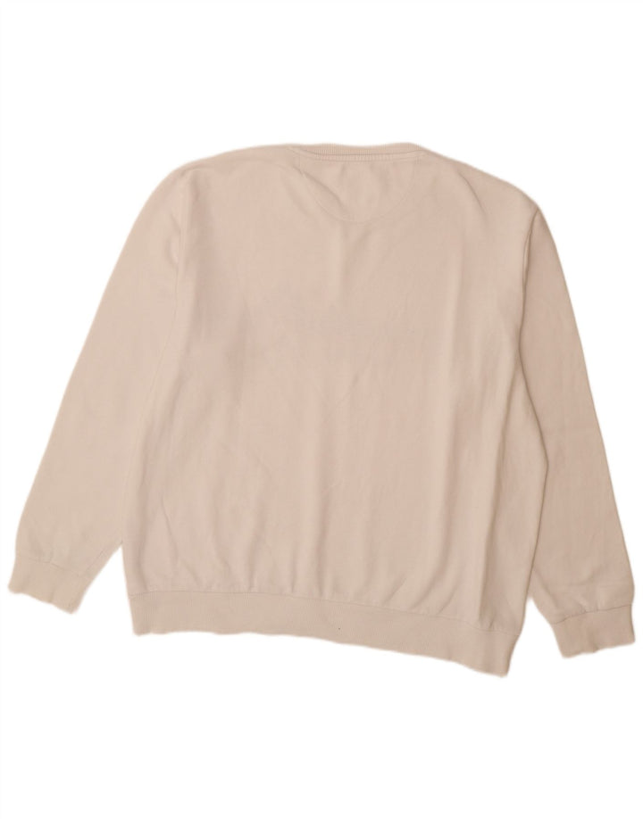 BURTON Sweatshirt til mænd Stor hvid bomuld