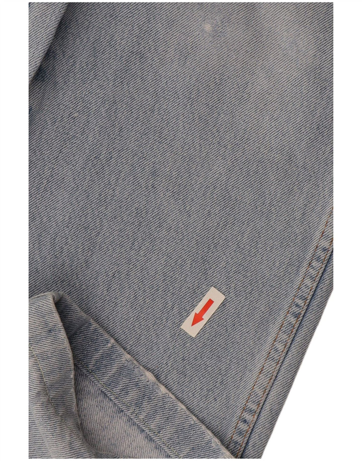 Wrangler Straight Jeans til mænd W34 L30 blå bomuld