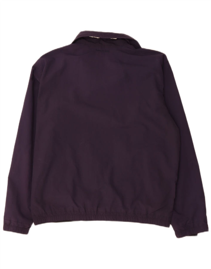 Slam Herre Bomber Jacket UK 38 Medium Lilla Nylon