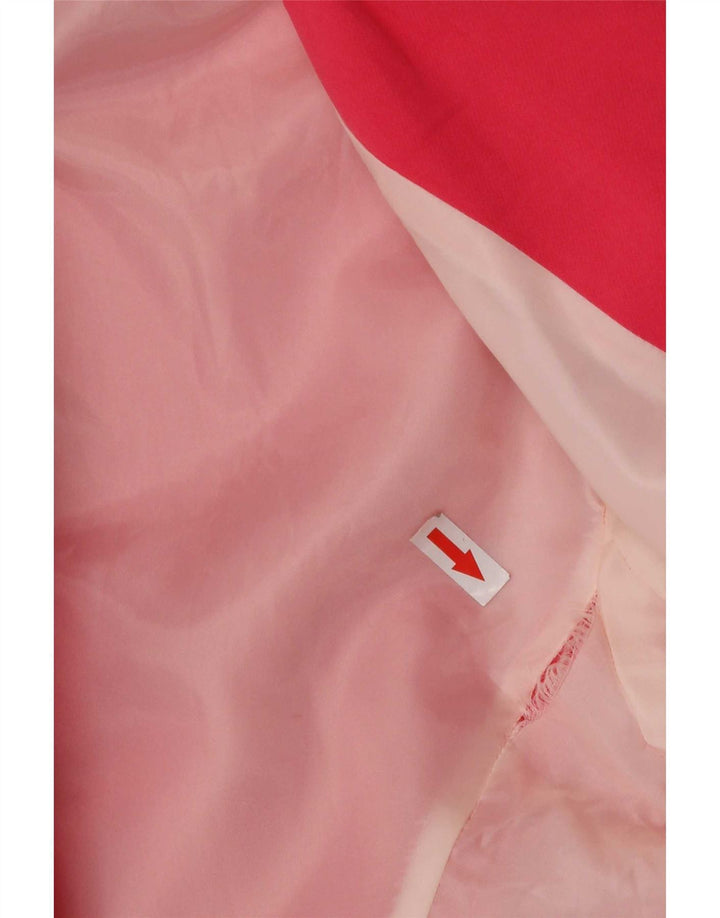 Zara Dame 1-knap blazerjakke EU 42 Large Pink