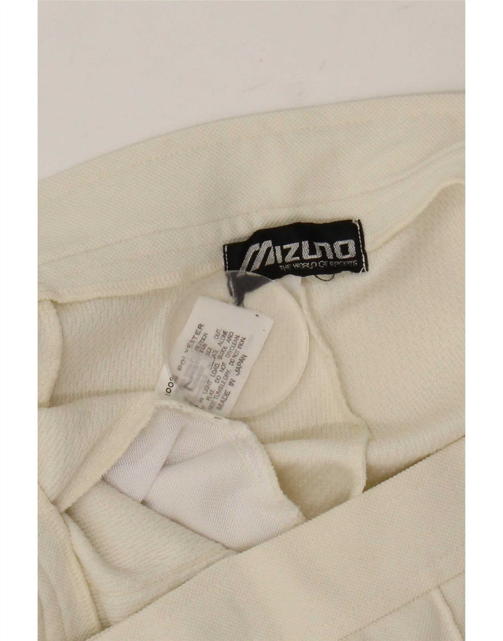 Mizuno Straight Casual Bukser til mænd W32 L32 Hvid polyester