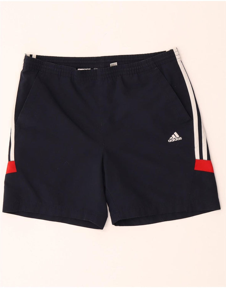 Adidas drenge sportsshorts 13-14 år marineblå polyester