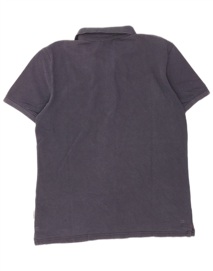 Napapijri Herre Polo Shirt Large Navy Blue