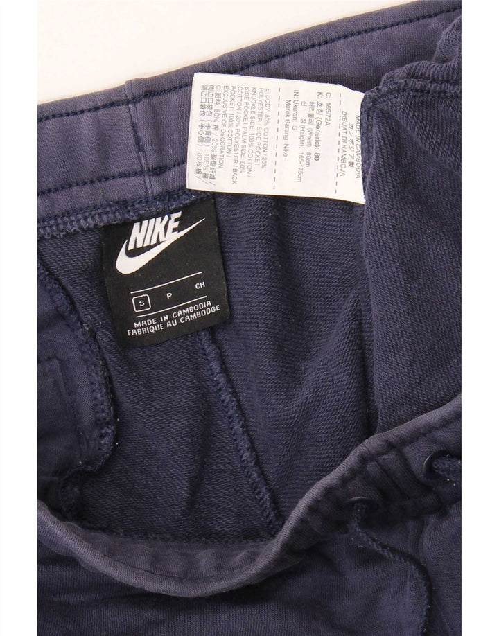 Nike Træningsdragtsbukser til mænd Små marineblå bomuld