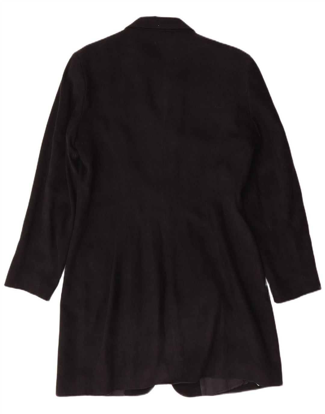 Wallis Dame Longline 3 Button Blazer Jacket UK 14 Large Black Classic