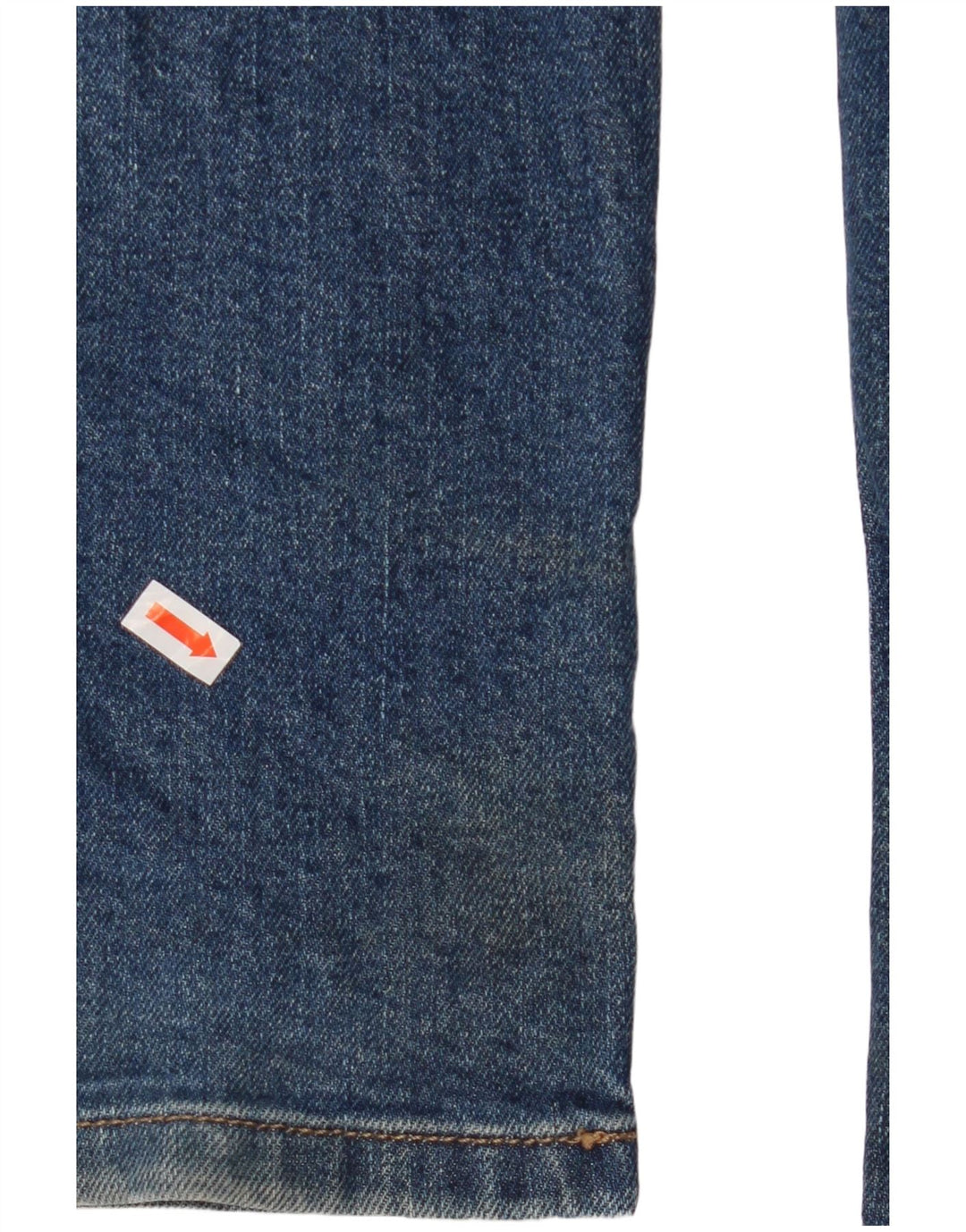 WRANGLER Straight jeans til mænd W36 L34 blå bomuld