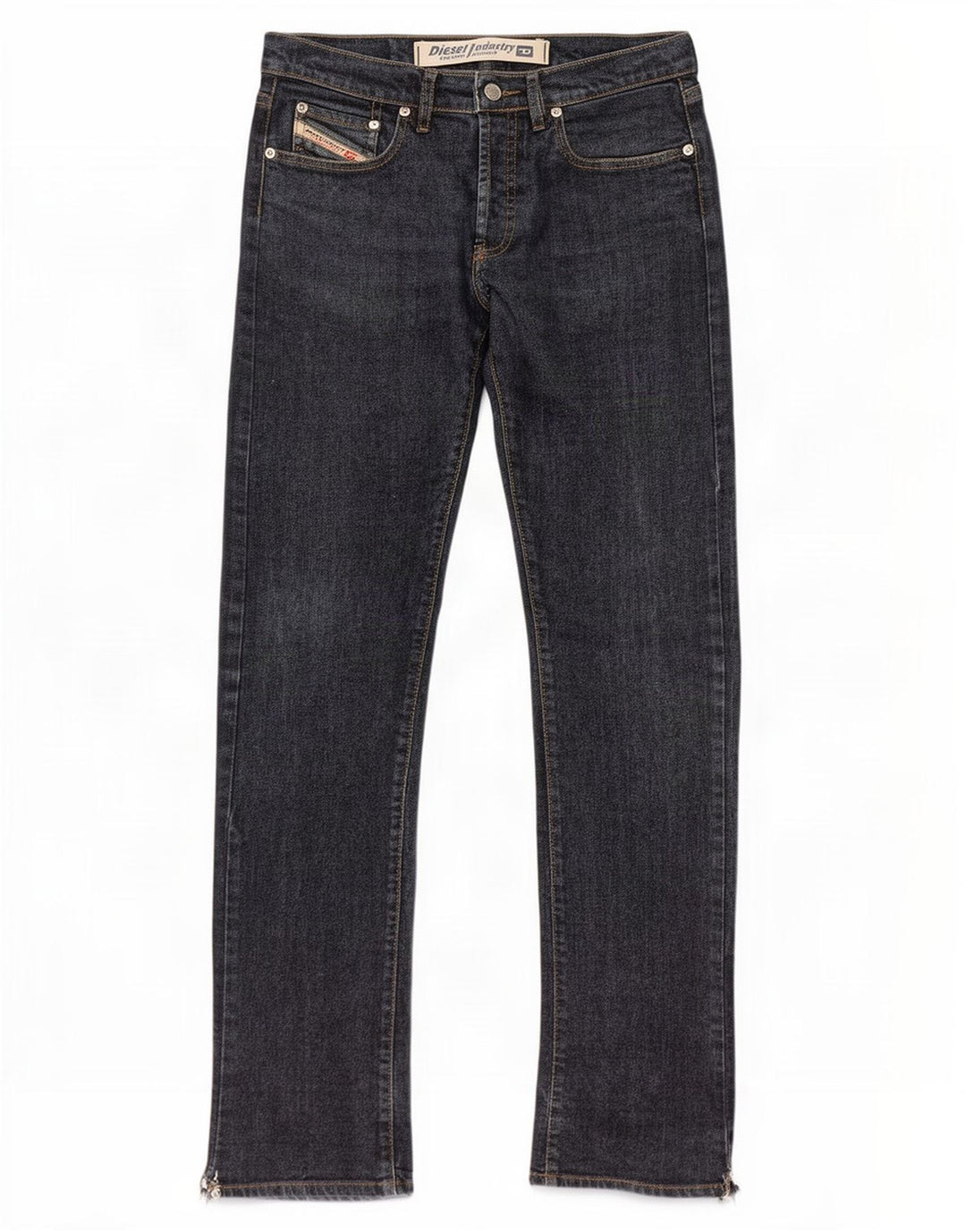 Diesel Dame Slim Jeans W29 L33 Marineblå Bomuld